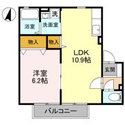 パナステージ 四季の郷 Bの間取り画像