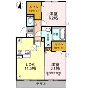 匠乃館 Aの間取り画像