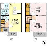 RHB御成台 Fの間取り画像