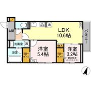 ディーシンシアの間取り画像