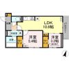 ディーシンシアの間取り画像
