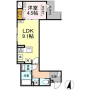 （仮）D-ROOM大島5丁目の間取り画像