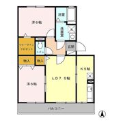 グランコート並柳 A/Bの間取り画像