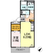 エンペラ柏井の間取り画像