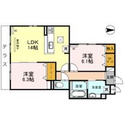 Fields 楓の間取り画像