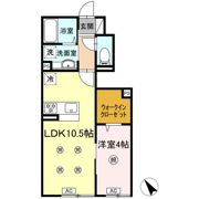 D-ROOM高良の間取り画像
