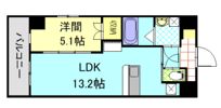 リデアル上人の間取り画像