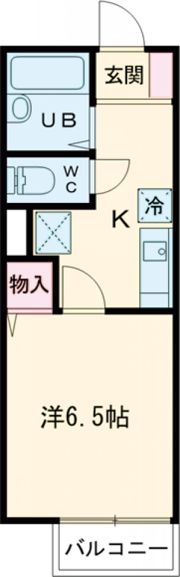 プリシェール味園 Iの間取り画像