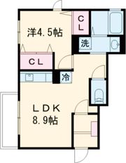 ウィズハイム早苗の間取り画像