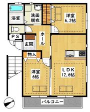 ファミリアーレ金屋の間取り画像