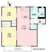 ライフピア姪浜の間取り画像