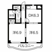 カーサコロナの間取り画像