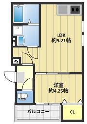 仮称）二日市北1丁目新築APの間取り画像