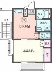 エステート北原の間取り画像