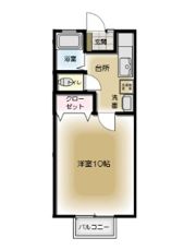 グランビュー岩沼Ⅵの間取り画像