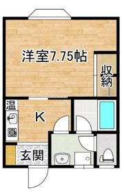 メゾンサンフラワーの間取り画像
