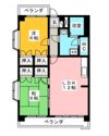 リバーサイドつるぎの間取り画像