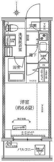 アイル グランデ川崎ドゥーエの間取り画像