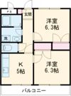 ウィステリアマンションの間取り画像