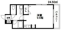 N-ラヴィーヌ荒江の間取り画像