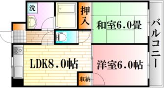 クリオールの間取り画像