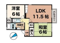 パルティールの間取り画像