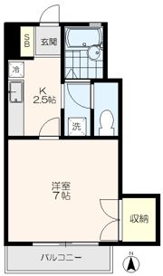 ラ・プティットメゾンの間取り画像