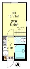 Grand Louvre 平和島の間取り画像