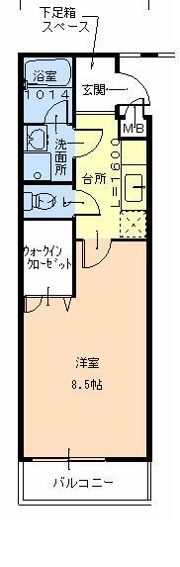 フジパレスピーノの間取り画像