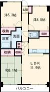 ラフィネ立川の間取り画像