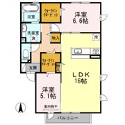 レゼ・おおとりの間取り画像