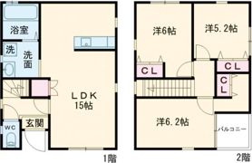 ノースタツノノース戸建てB棟の間取り画像