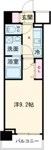 コンフォリア京町堀の間取り画像