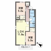 サンライズ Aの間取り画像