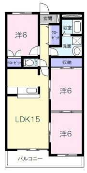 ヴィラNOAの間取り画像