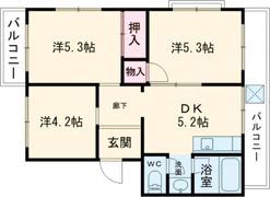 シャトー リブ ロイヤルの間取り画像