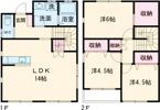 木太町借家の間取り画像