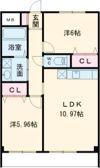 マンション リモーネの間取り画像