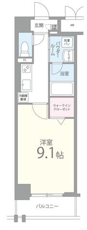 タウニー東灘の間取り画像