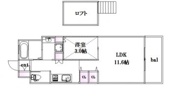 ルナレガロの間取り画像