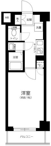 GENOVIA練馬高野台skyrunの間取り画像