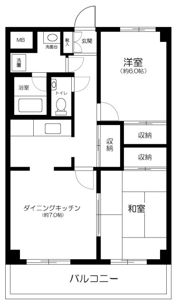 プラムガーデンの間取り画像