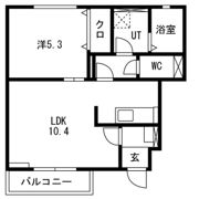 Lien(リアン)Bの間取り画像