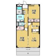 プランドール鎌倉台Ⅱの間取り画像