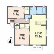 アルテールAの間取り画像