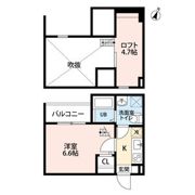 プレティオーザⅠ東山(プレティオーザワンヒガシの間取り画像