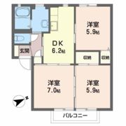 ディアスオーバの間取り画像