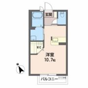 サンディアスの間取り画像