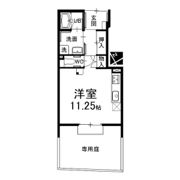 中舛竹田荘の間取り画像
