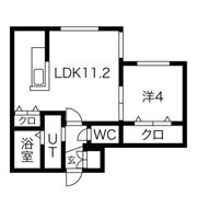 アイル山鼻の間取り画像